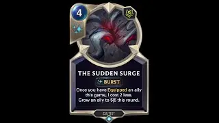 The Sudden Surge | Ruling  the Meta  | Teemo Zoe | Best Cards and Deck | Legends of Runeterra #lor