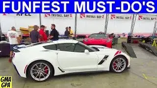 Corvette Funfest On-Site Activities At Mid America Motorworks; Fun Dome, Install Dome, & Seminars
