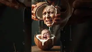Mother Coconut & Crying Baby 🥥 | Emotional AI Short Film