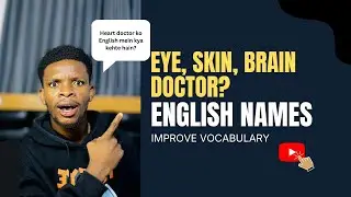 Doctor Names in English | Medical Vocabulary with Hindi & Urdu #learnenglish