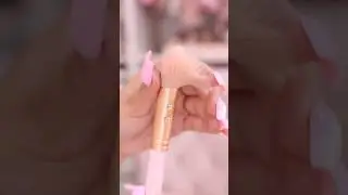 How to use a tapered face makeup brush #makeup #makeupbrushes #beauty
