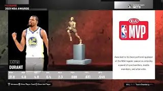 NBA 2K21 2020-21 season awards