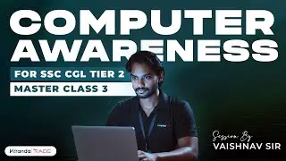 Computer Awareness For SSC CGL Tier 2 | Master Class 03 | SSC CGL Class | Veranda Race