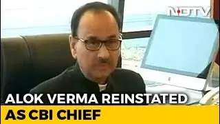 Alok Verma Reinstated As CBI Chief By Top Court In Setback To Government