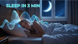 FALL ASLEEP IN 3 MINUTES | Deep Delta Waves for Insomnia Relief | 2 Hours Deep Sleep Music