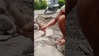 cara membuat pahat besi pakai besi bekas secara manual#viral#short