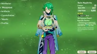 #Baizhu gameplay/Genshin Impact