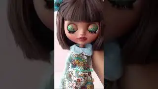 Sandra/sold #blythe #blythecustom #doll #blytheooak #blythedark #ooak