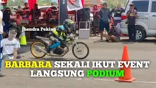 Taktik Barbara Speed ft jhendra Peking Indonesia Drag Wars