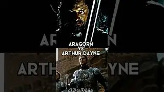 Arthur Dayne vs Aragorn #aragorn #lordoftherings #sigma #gameofthrones #houseofthedragon #1vs1
