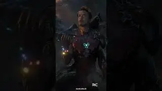 Iron Man Death Scene  | Tony Stark Final Goodbye in Avengers Endgame #tonystark #ironmanedit #viral