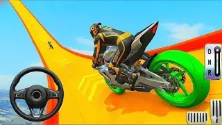 Crazy Mega Ramp Bike Stunt Racing 🔥 | Impossible Tracks Android Gameplay 2026
