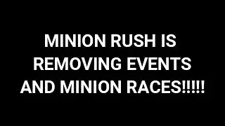 Minion Rush BETA | WE DEMAND CHANGE!