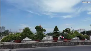 Long Xuyen 🇻🇳 largest city in An Giang province Vietnam 4K HDR