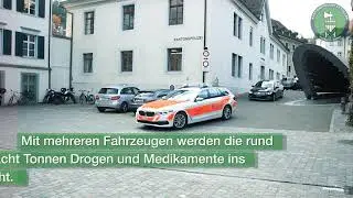 Betäubungsmittelvernichtung der Kantonspolizei St.Gallen
