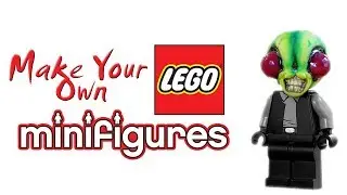 Make Your Own LEGO Minifigure Heads