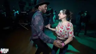 Oscar Nino & Carla / Rubby Perez - Volvere / Bachata Dominicana Social