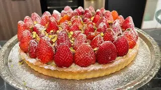طريقة عمل تارت الفانيليا بالفراولة | سنة أولى طبخ مع الشيف سارة عبد السلام