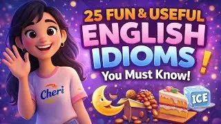 25 Fun & Useful English Idioms You Must Know | Everyday English | Intermediate English