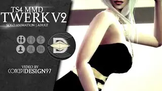 The sims 4 - MMD dance  :  Twerk (version 2) *DOWNLOAD*