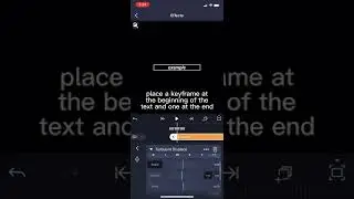 AE like wobbly text on alight motion || tutorial #texttutorial #shorts