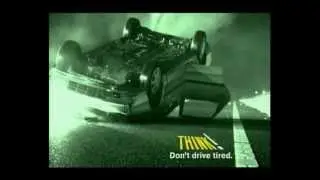 THINK! - Don't drive tired