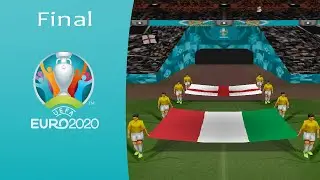 Italy vs England - Final EURO 2020 | Winning Eleven 2002 PS1