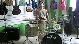 Bateria Jaguar Drums em teste na A2 Instrumentos Musicais&&Aacute;udio