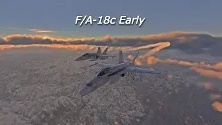 Hornet's Sting War Thunder F/a-18c early / Demo Symulator Flight