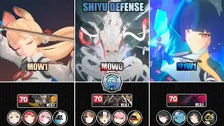 Ye Shunguang M0W0, Alice M0W1 & Miyabi M1W1 | Shiyu Defense 5 | Zenless Zone Zero 2.5