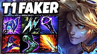 T1 Faker Ezreal vs Ahri [ MID ] Korea Grandmaster Patch 13.12 ✅