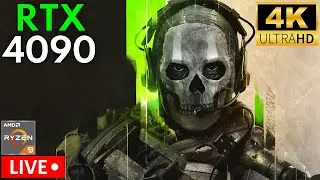 🔴 LIVE | Call of Duty Modern Warfare 2 Campaign: RTX 4090 + Ryzen 9 5950X | 4K | Ultra Settings