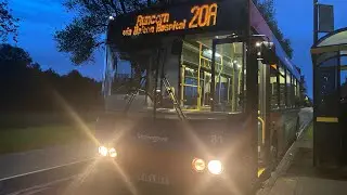 Warringtons own buses: 81 Wright Cadet (YJ57 BRX) Route 20A