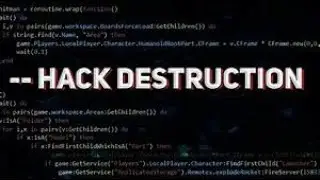 (no patched) Destruction Simulator Script