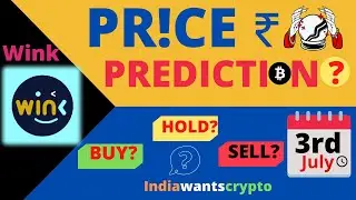 #WinkLink (#Win) Price Predication in Hindi || || Winklink Price 3rd July || Winklink Event's 🔥