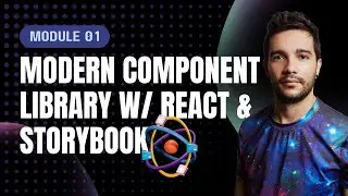 06 Adding our first story in Storybook &mdash; Modern Component Library w/ React & Storybook