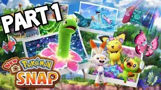 New Pokemon Snap PART 1 Gameplay Walkthrough - Nintendo Switch