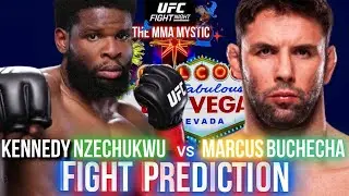 Kennedy Nzechukwu vs Marcus Buchecha | UFC Predicton &mdash; Striker vs Elite BJJ Champion!
