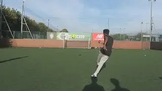 WEAK FOOT VOLLEY CROSSBAR CHALLENGE!!!