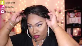 Affordable Virgin Brazilian Yaki Straight Lace Wig Review -OMGqueen.com