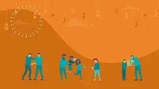 The happiness of Eid with MuslimDo app