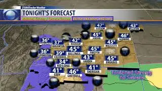 Evening Forecast August 27, 2018