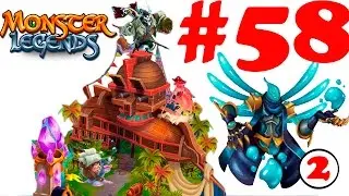 Monster Legends 58 - Drop Elemental второй монстр Острова пиратов