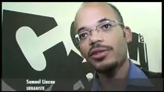 Le graphiste Julien Gr&eacute;goire au mois du graphisme de Grenoble