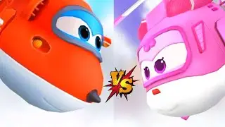 Super Wings : Jett Run Jett 🆚 dizzy #superwings @SahabatGaming