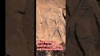 Who&rsquo;s defacing Spanish monuments and treasure symbols