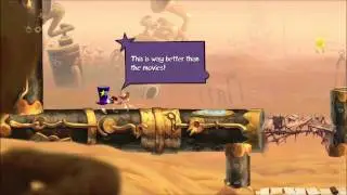 Rayman Origins (1080i HD) Walkthrough Part 15 - Best Original Score - Electoons & Lum Medal