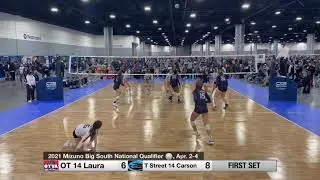 2021 Mizuno Big South National Qualifier - Highlights OT 14 Laura