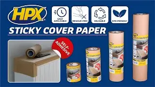 🎨 Transform Your Projects with HPX Sticky Cover Paper 🎨