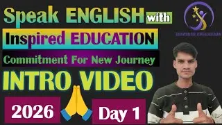 English Speaking Journey # Intro Video #Spoken English Course || Learn with Fun..